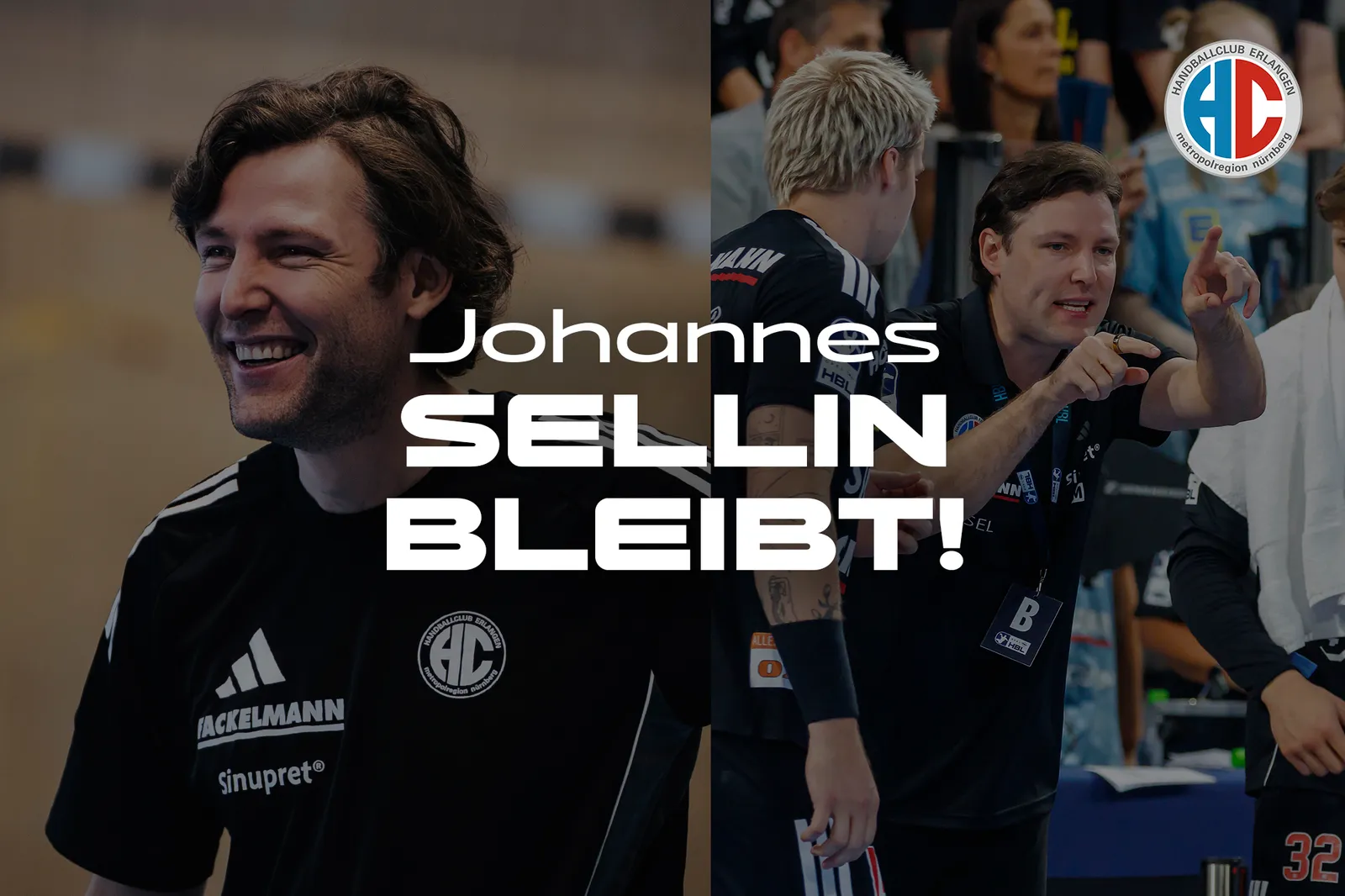 Johannes Sellin bleibt in Erlangen