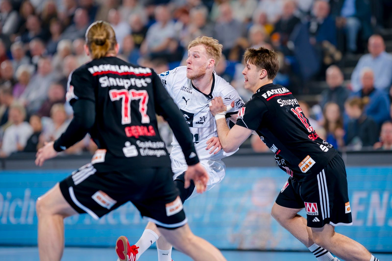 HC Erlangen unterliegt trotz starker Abwehrleistung dem THW Kiel