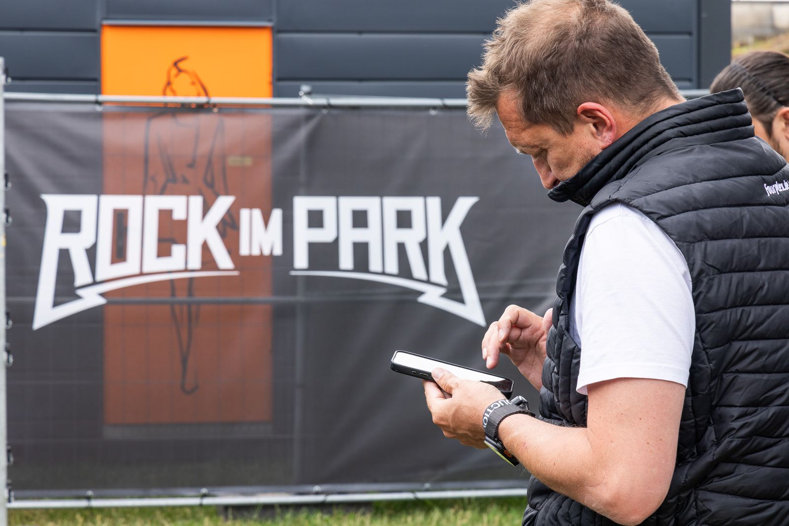 fourplex bei der Werbetechnik für Rock im Park