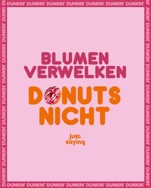 Instagram-Post von Dunkin' Delivery
