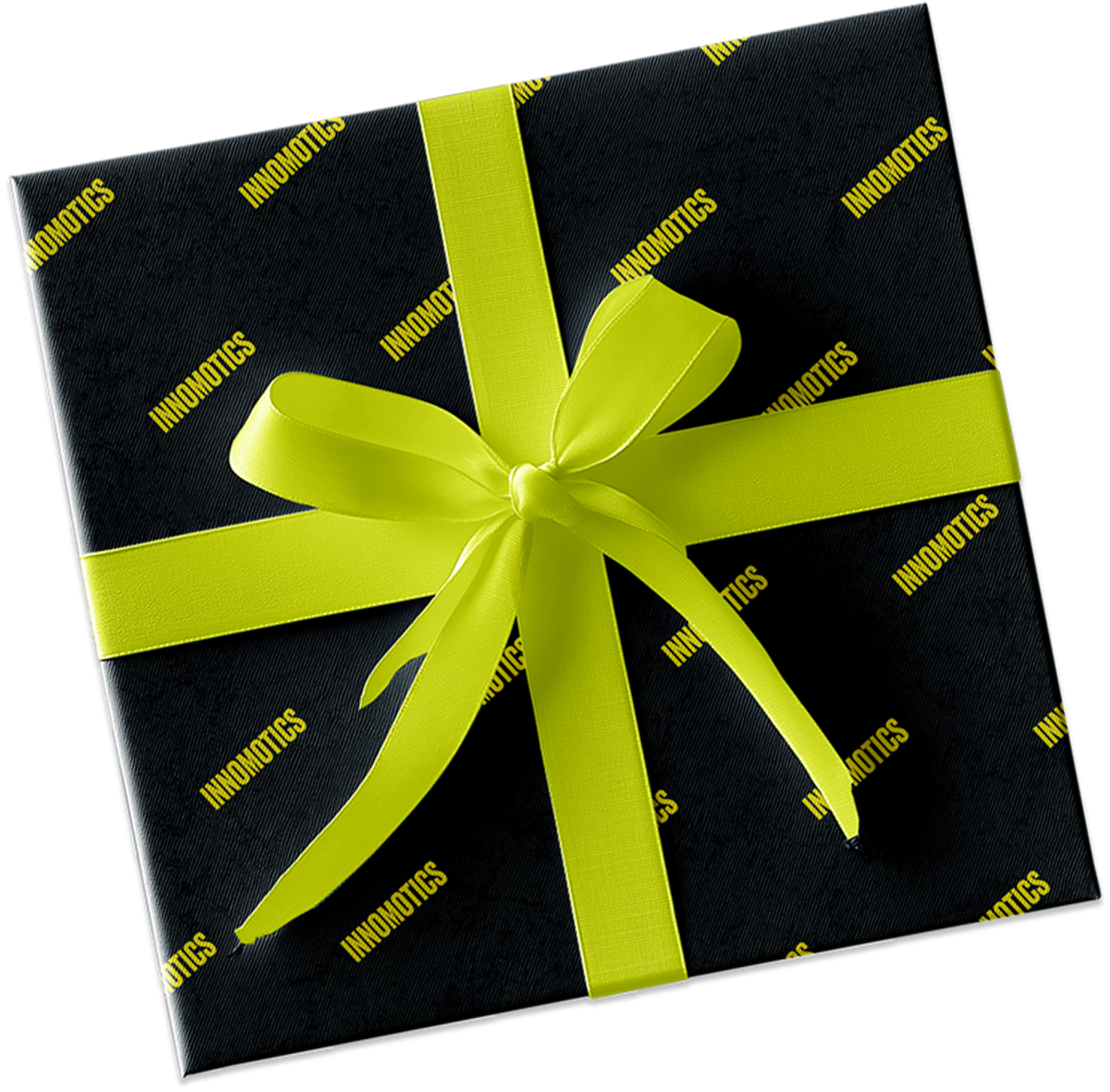 Verpacktes Kundengeschenk mit Branding